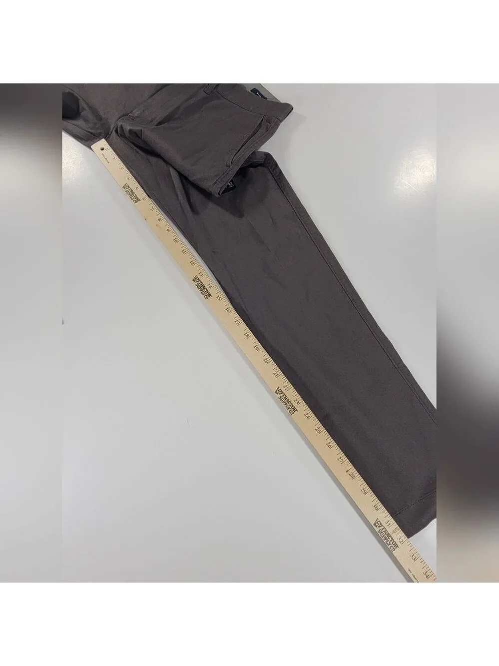 NEW J. Crew Chino Khaki Pants Mens 30x32 Slim Fit Flex Stretch Gray NWT